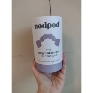 Nodpod Weighted Sleep Mask Wisteria Purple New Open Box